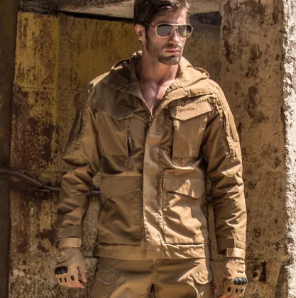 OEM Custom Mens Sport Outdoor Jacket with Hood