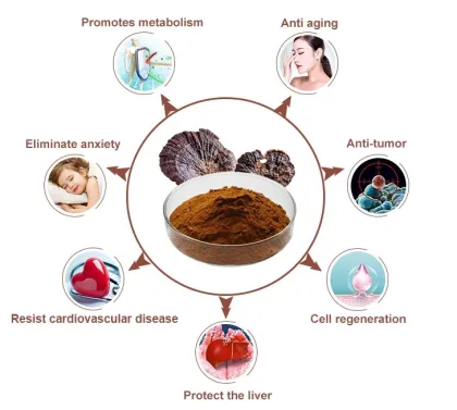 Anti-inflammatory Ling zhi extract