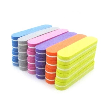 Lime Green Washable Nail File for Manicure and Pedicure