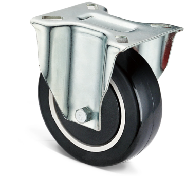 Breathable PU fixed casters