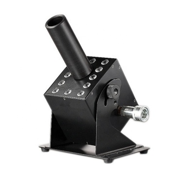 جهاز عمود غاز كربون الكربون الذي يتم التحكم فيه DMX512 مع طائرة CO2 CO2 COLL COLL RGB لإضاءة المرحلة