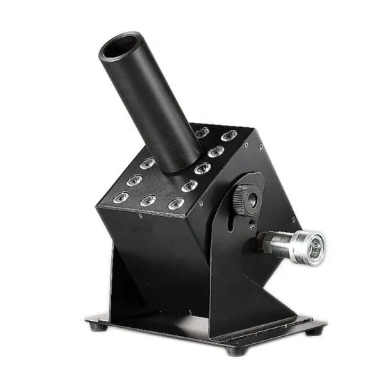 DMX512 Controlled LED Carbon Dioxide Gas Column Machine with RGB Full Color CO2 Jet for Stage Lighting