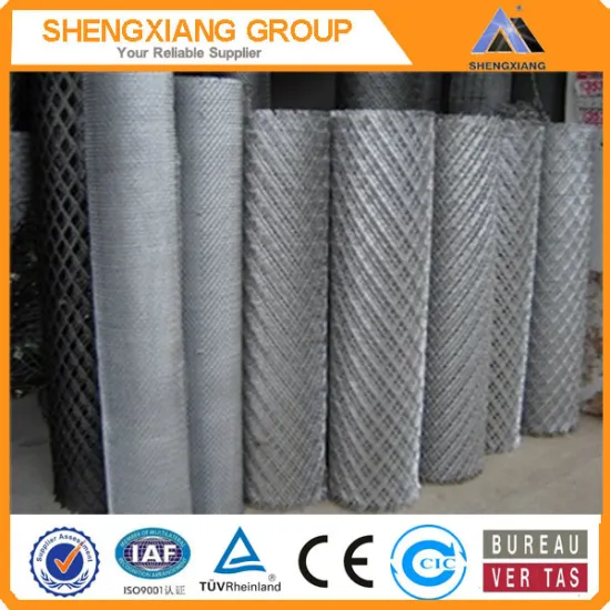 TUV certificated Galvanized/pvc coated expanded mesh