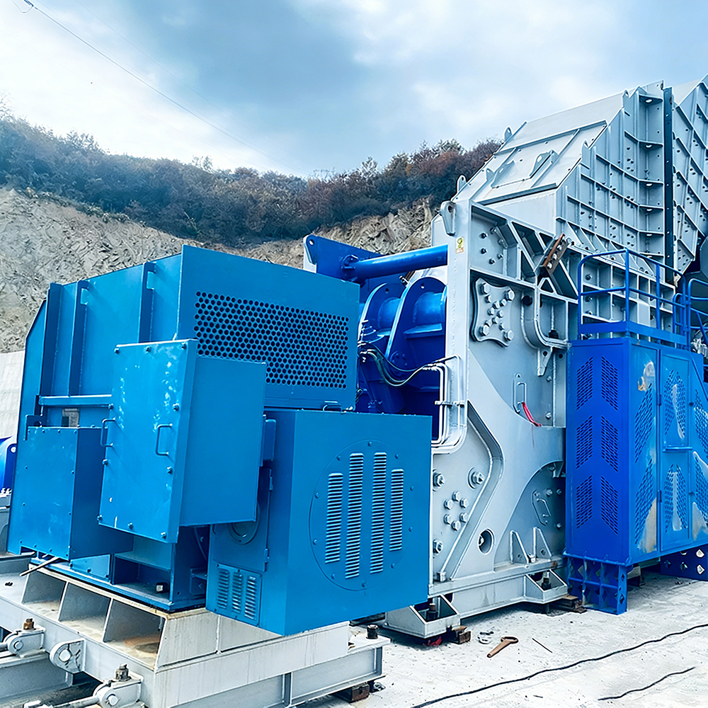 fluorite ore crushing machine