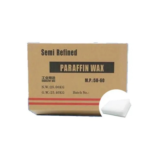Parafina semi -refinada Wax56/58