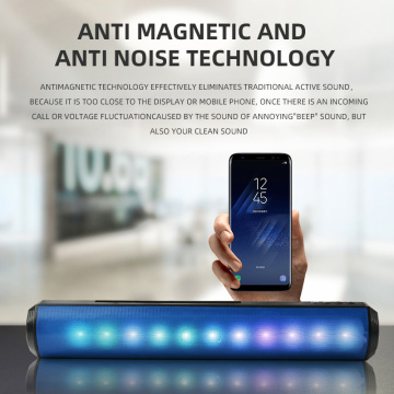 Portable 2 Loud Speaker Wireless Speakers with Lights.