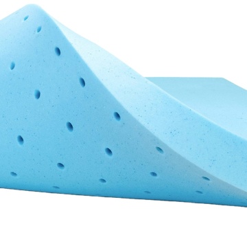 Topper 3 Inch Gel-Infused Memory Foam Cooling Bed Pad with Perforated Design" 

Since the phrase you provided is already descriptive and specific, using it directly as the title for a search engine result would be appropriate. However, for optimization pu