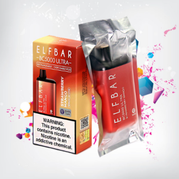 Pembungkusan Baharu Elf Bar ultra desechable Vapor