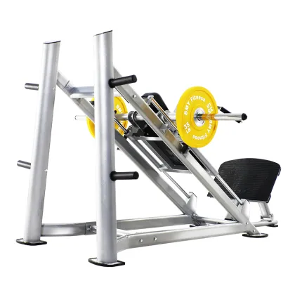 Oblique Squatting Machine Plate Loaded Fitness Equipment