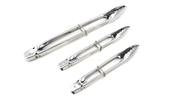 stainless steel bread tongs kitchen food tongs BBQ tongs