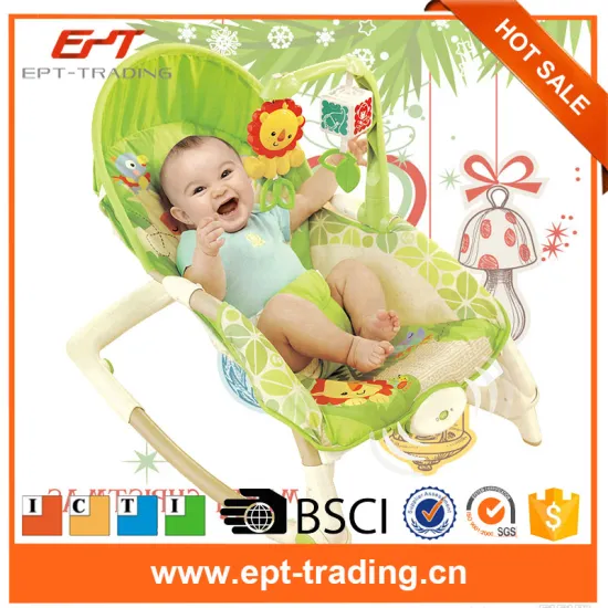 Cute design baby electric cradle with small toys