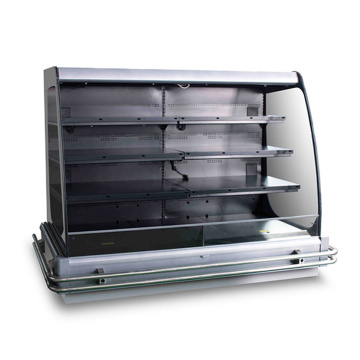 3750mm semi-vertical produce display showcase