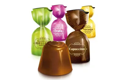 SHENGLI Automatic Chocolate Packing Line: Twisting and Wrapping Equipment