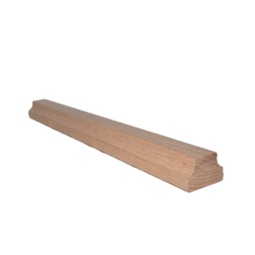 Tangga kayu yang elegan untuk rumah moden