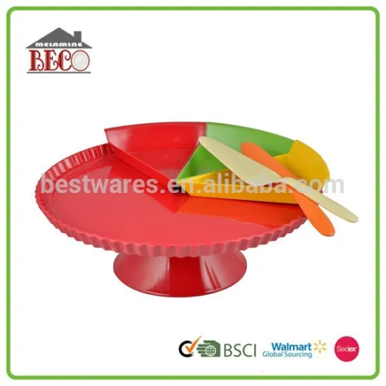 New design colorful melamine cake tools