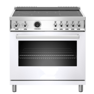 36 inch Induction Range 5 Heating Zones