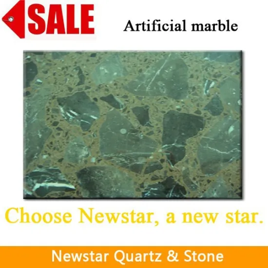 Newstar green marble faux stone panels wholesale