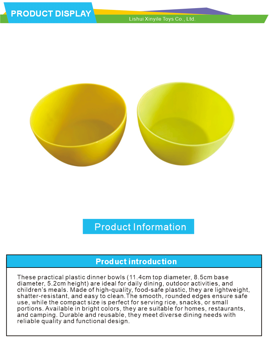 plastic bowls for outdoor dining