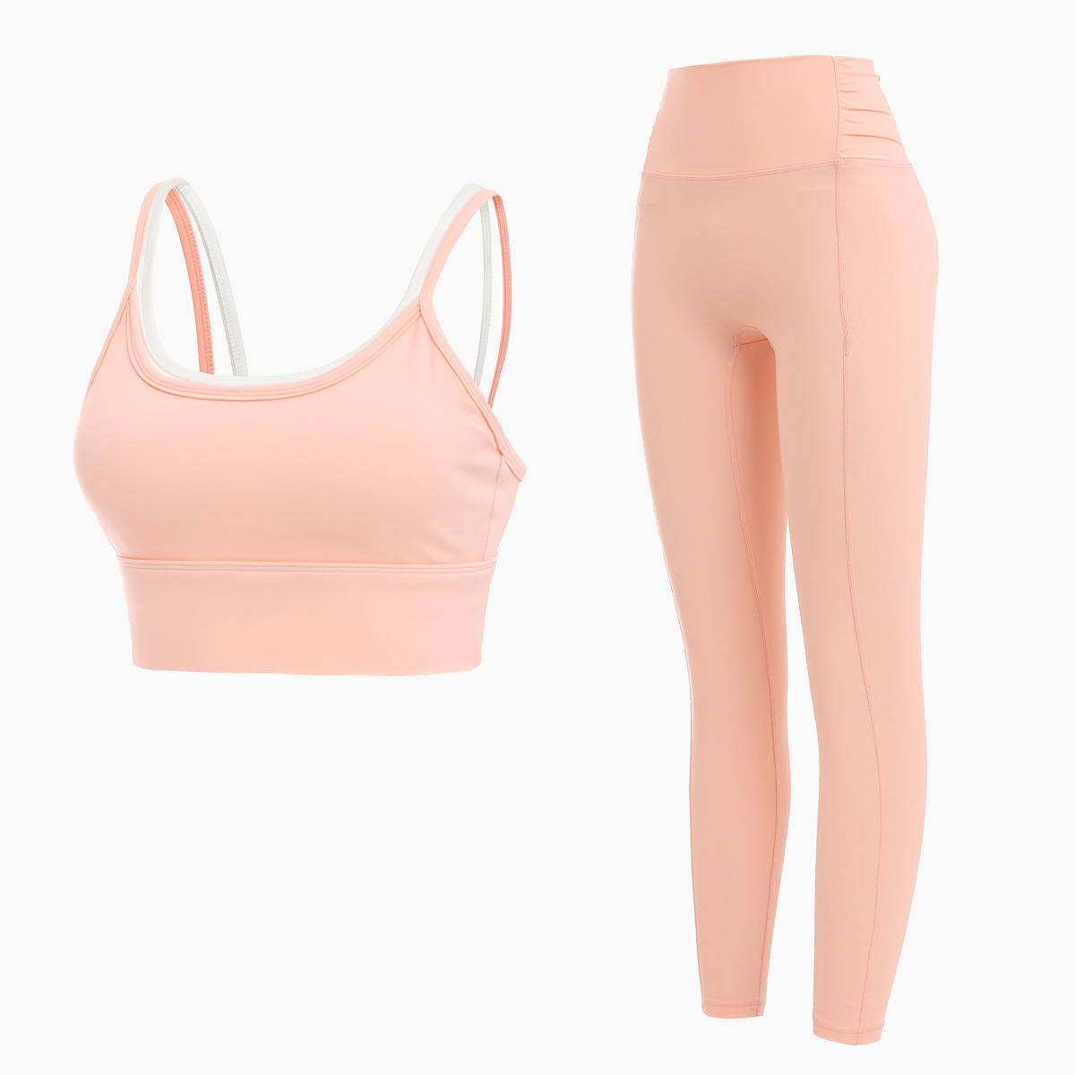 Pink yoga sets