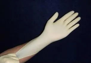 latex gloves with neoprene