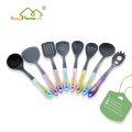 Set di utensili da cucina in nylon 8 pezzi con manico in PP