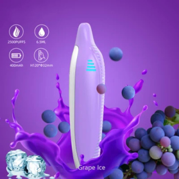 Traubeneis 6,5 ml 2500 Puffs Elektronische Zigarette