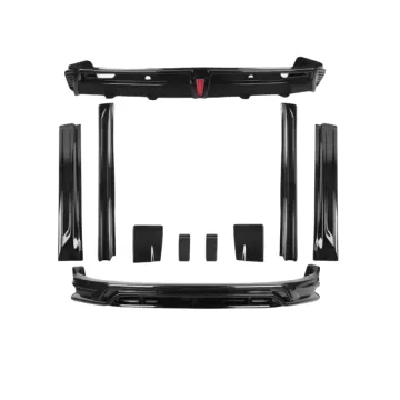LEADING IDEAL L7/L8/L9 Sport Style Body Kit Components: Front Lip, Rear Bumper, Side Skirts, and Rear Wing for Lixiang