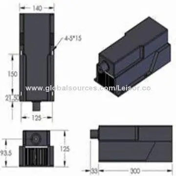 5,000mW All Solid State Green Laser Light