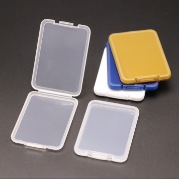 Plastic Clear 4.5mm Hemp Nano SIM Card Case XQD Card Case Slim Single Concentrate Shatter Container