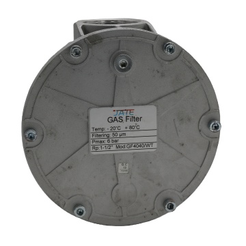 Endüstriyel brülörler için yüksek performanslı Jate GF4040 LP Gaz Hava Hava Alım Filtresi: Verimli safsızlık giderme