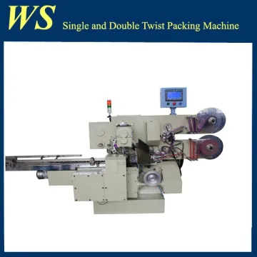 Candy Sweet Confectionery Single Twist Packing Machine