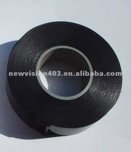 Self-adhesive black electrical protected rubber butyl tape
