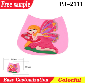 Fairy style PVC charms patch