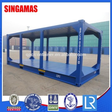 Factory price iso 20ft half-height container base frame