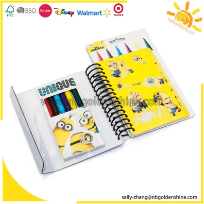 The Minions Take Along Sketch book