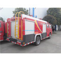 double row dongfeng small water fire fighting truck