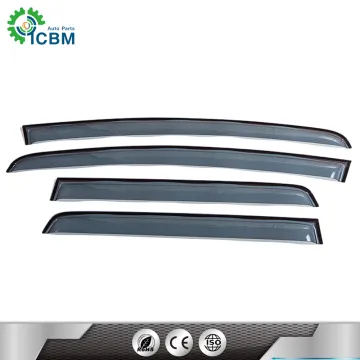 Car Weather Guard Injection Door Rain Shield Sun Visor Accessories