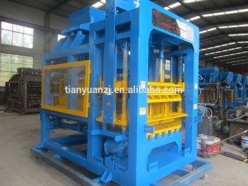 TOP Quality QT10-15 Full Automatic concrete House Hollow Block Making Machines made by Huarun Tianyuan factory