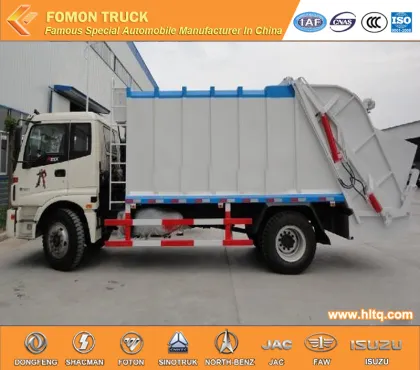FOTON 4X2 compactor garbage truck