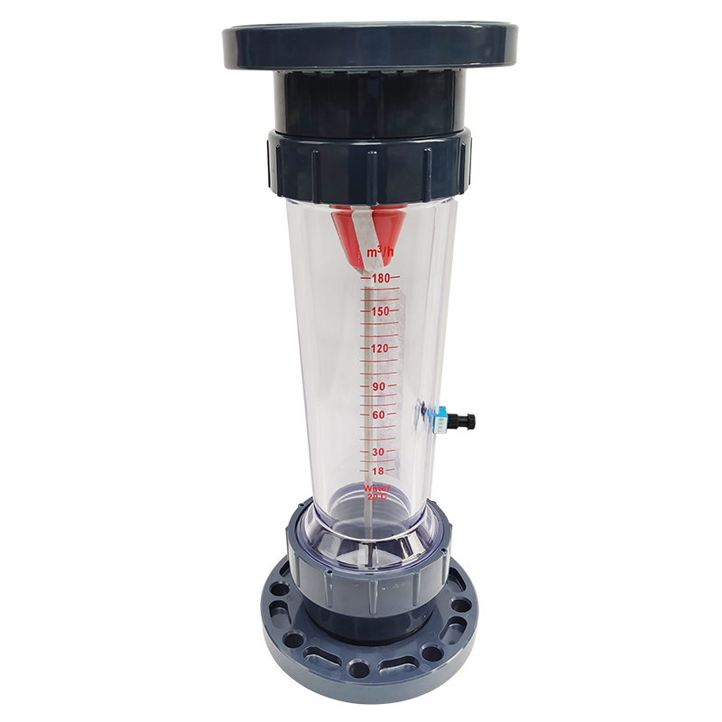 Pvc Plastic Corrosion Chemical Water Rotameter Flowmeter Lzs-50 Dn50 2 ...