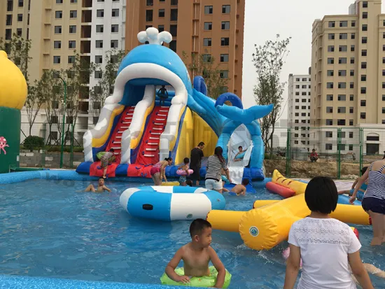 Amazing best commercial inflatable water park