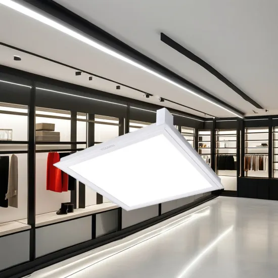 High Quality 55W Indoor Aluminum LED Panel Light 600x600mm Warm White 3000K Ceiling Light