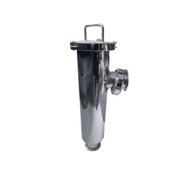 Stainless Steel Food Grade Threaded Angle Type Filter