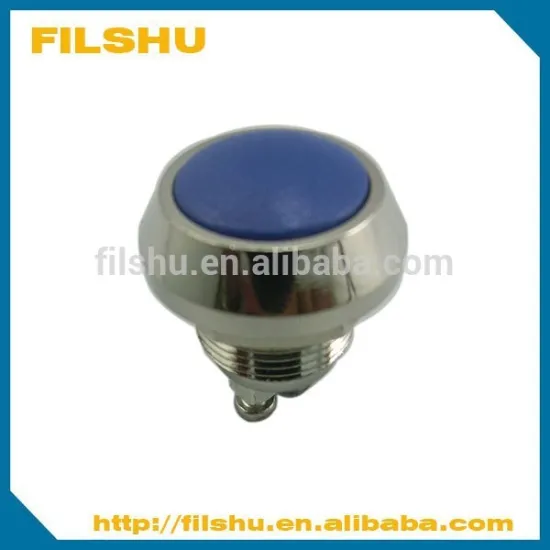 2015 FILSHU hot selling Low voltage push button switch with stainless steel