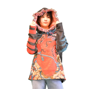 Hoodies de tapisserie imprimés sur mesure en gros surdimensive pour femmes