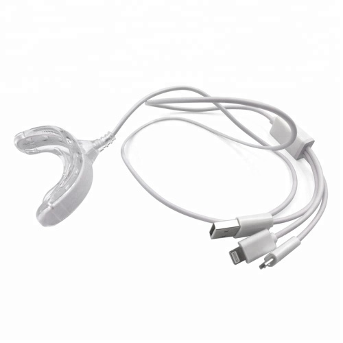 Portable smart phone Charging  Teeth Whitening Light