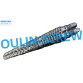 Kraussmaffei Kmd60 Twin Conical Screw and Barrel for PVC Machine