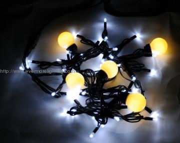 Rubber Cable G45 Ball String Light