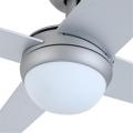 Smart home 48 inch ceiling fan with lights