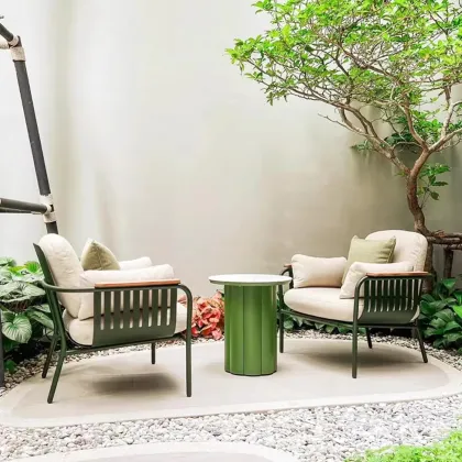 European Outdoor Sofa Sets - Waterproof Garden Furniture OEM/ODM Services